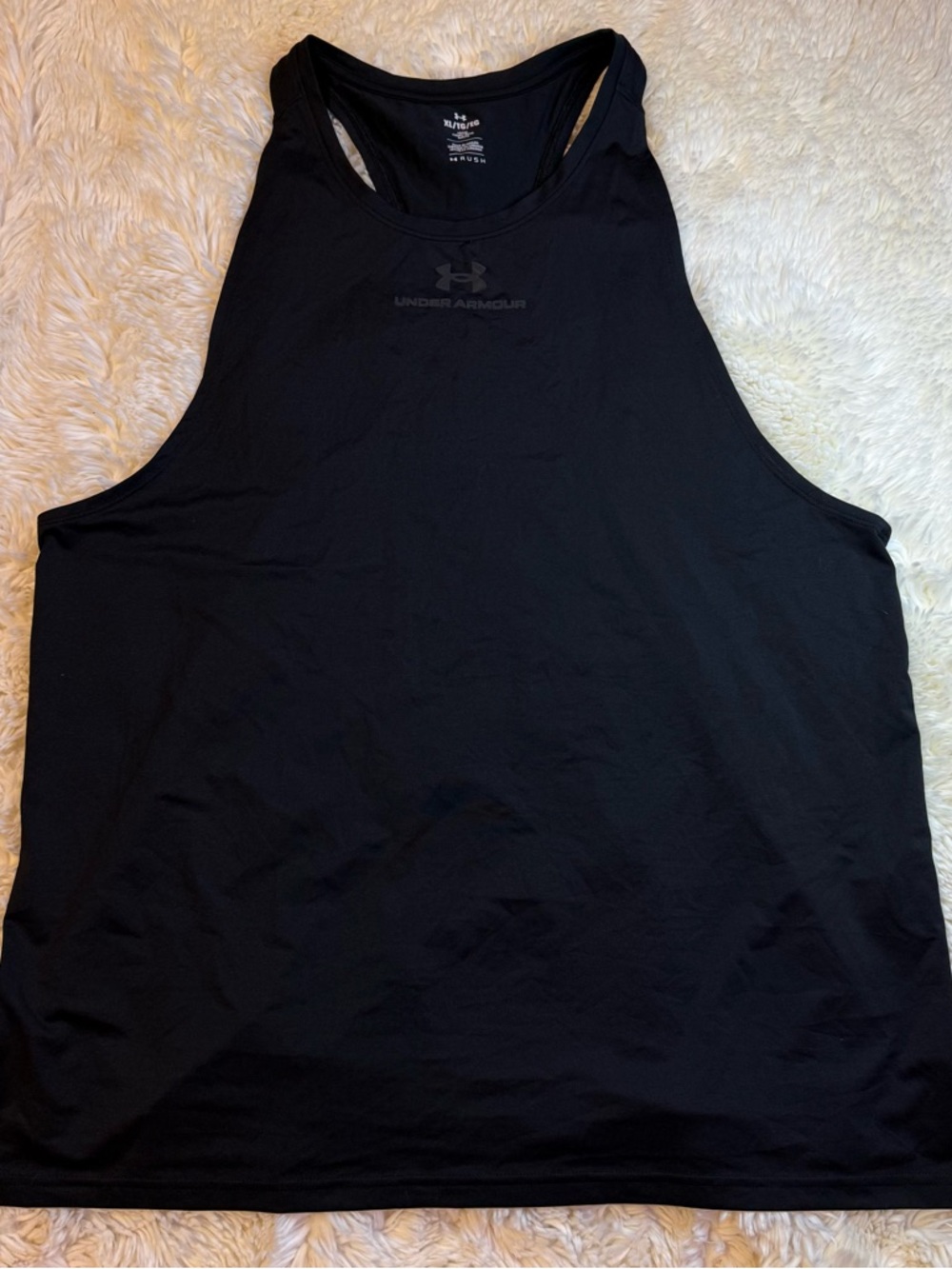Under armor Men's XL black Training Tank Top Racerback style